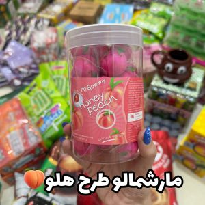 مارشمالو طرح هلو(دونه‌ای)